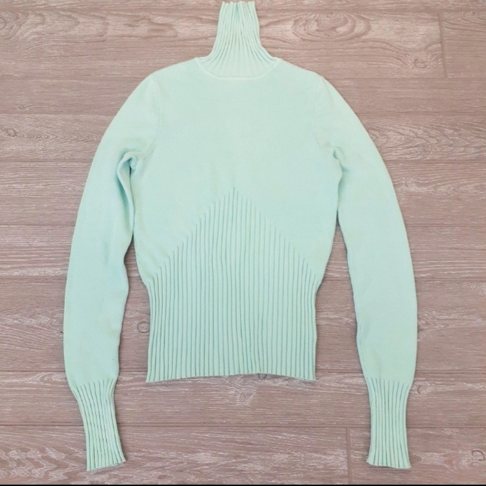 Worthington light green turtleneck sweater L F13